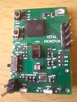 Naadi Doota - WiFi +BLE Pulse Oximeter and Heart rate sensing maker board